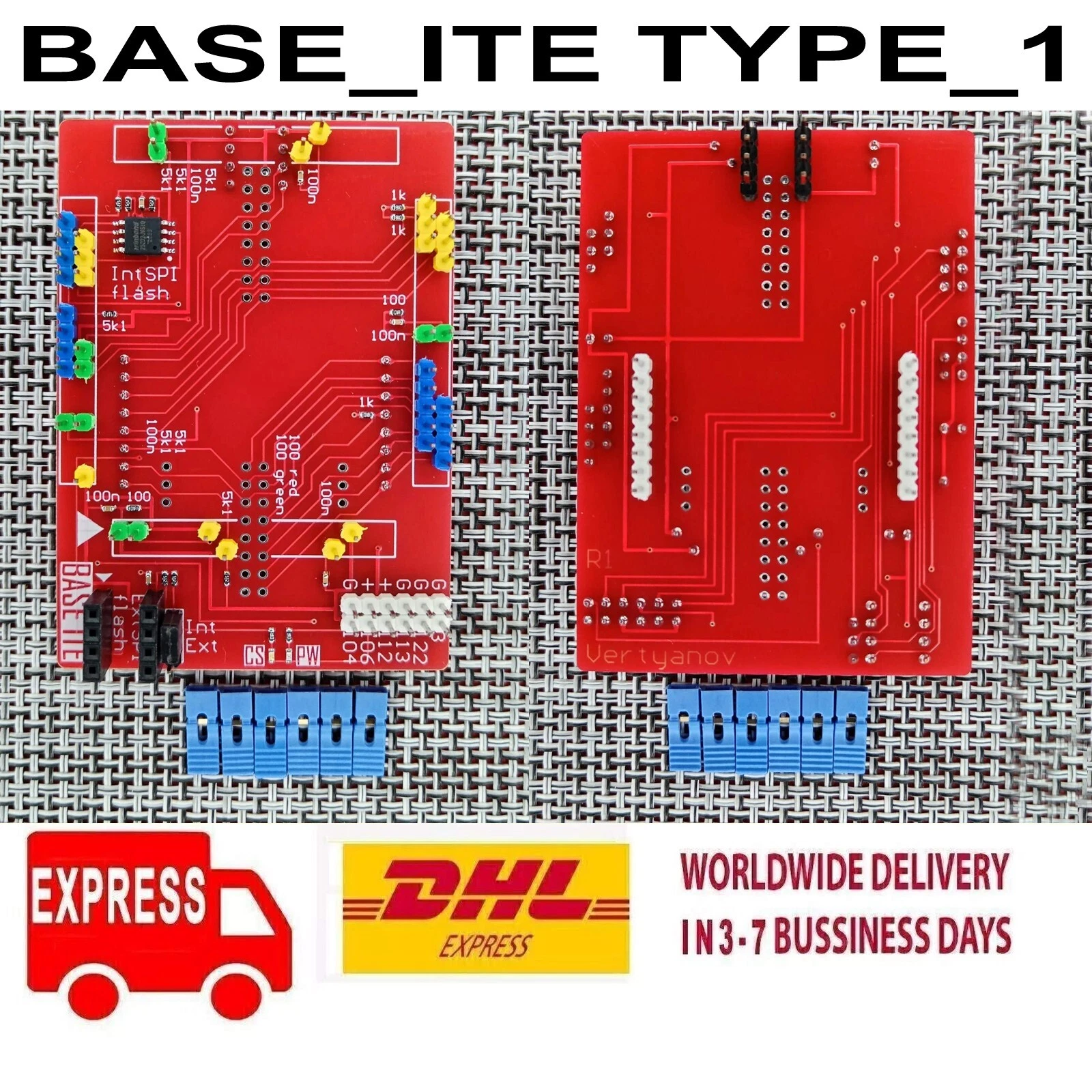 BASE_ITE TYPE_1 expansion board for Vertyanov Successor